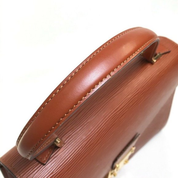 LOUIS VUITTON M52133 Epi Concord Business bag Hand Bag Epi Leather Brown - Picture 9 of 12